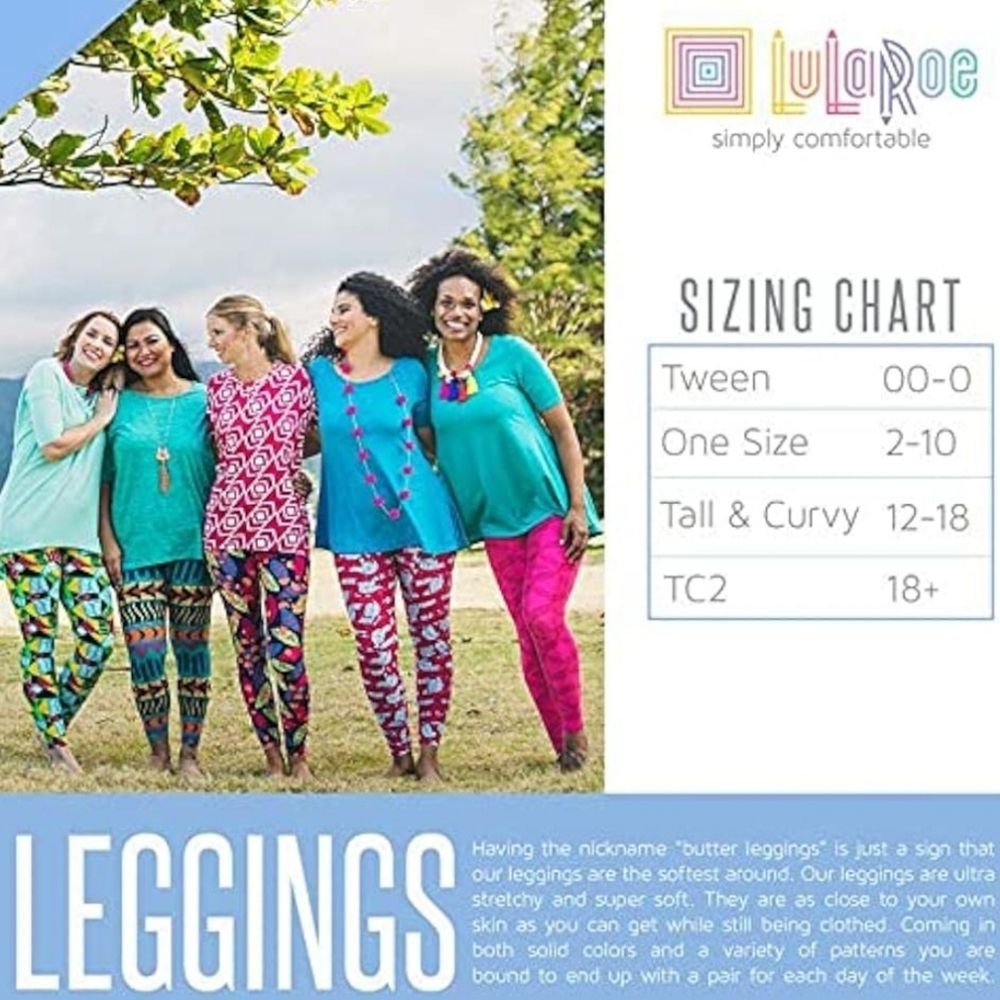 LuLaRoe Halloween Leggings - Picture 4 of 4